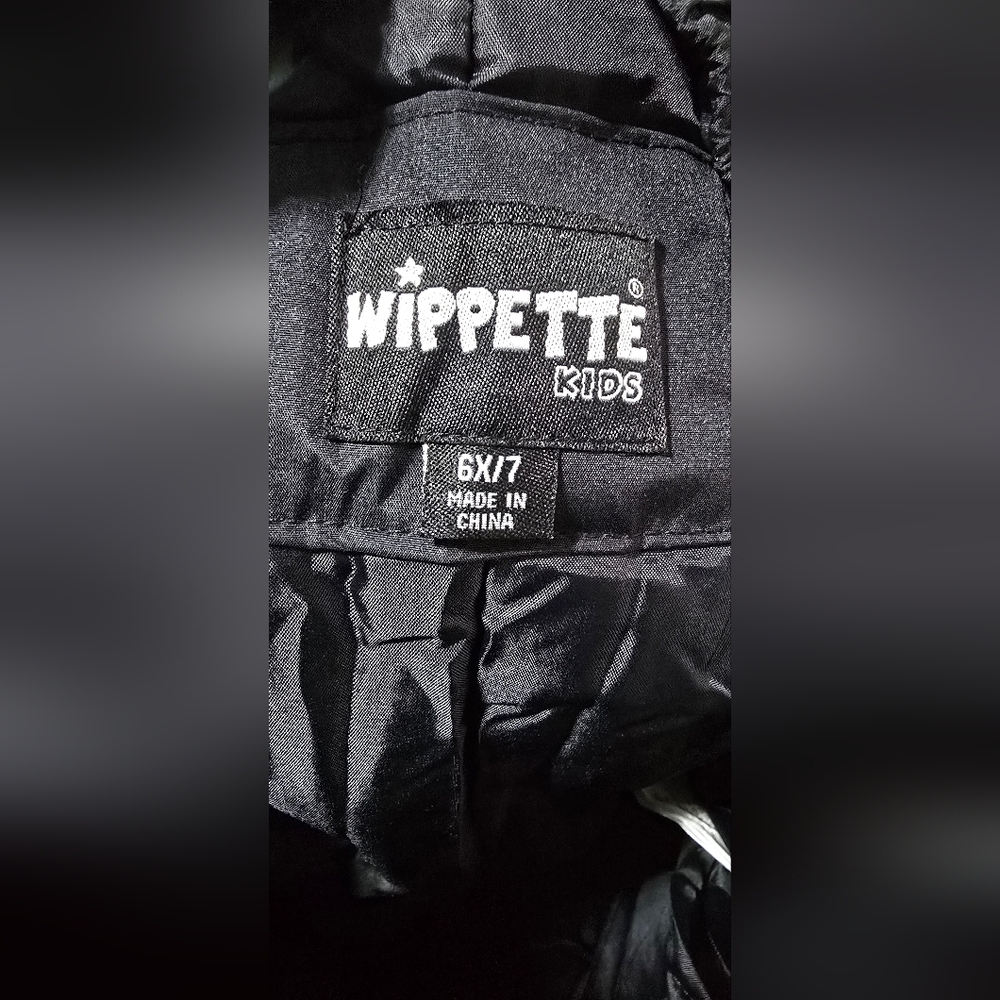 Kids Black Snow Bib Overalls - Picture 10 of 10